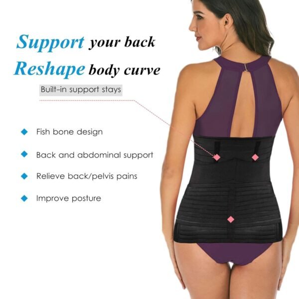 Post Pregnancy Belt Black