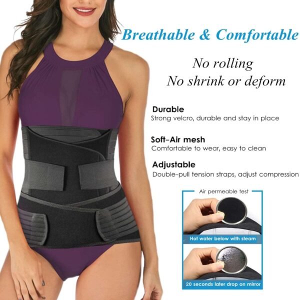 Post Pregnancy Belt Black