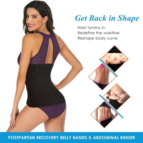 Post Pregnancy Belt Black