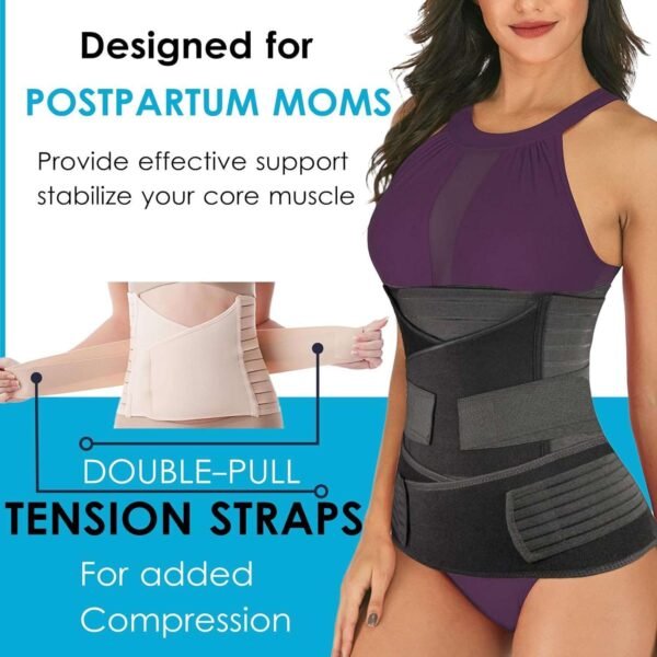 Post Pregnancy Belt Black